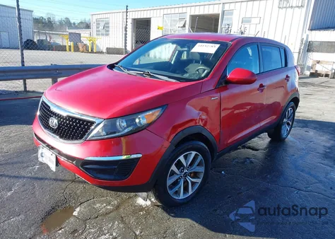 2014 Kia Sportage Lx from USA, damaged, VIN KNDPBCAC9E7628690